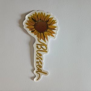10/$10 Inspirational Positivity Sunflower Nature Garden Flower Sticker Decal